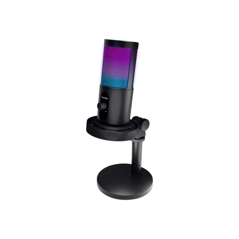 Microphone HATOR Signify RGB, Black