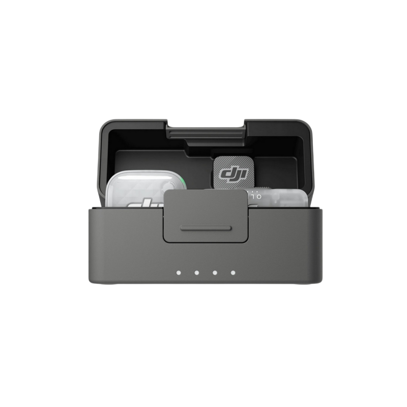 DJI Mic Mini 2S (1 TX + 1 Mobile RX + Charging Case), Black