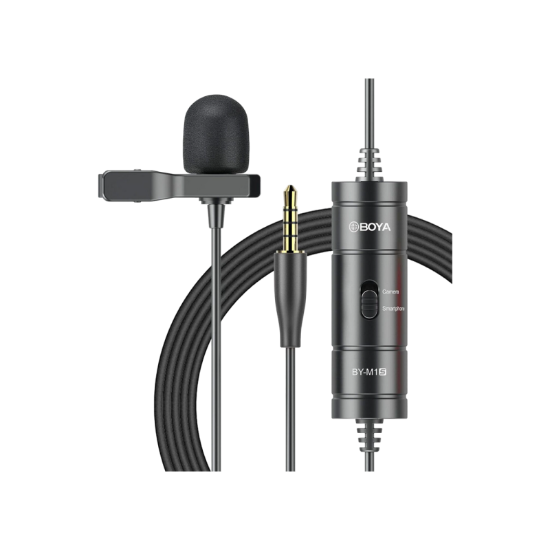 Lavalier Microphone Boya BY-M1S, Black