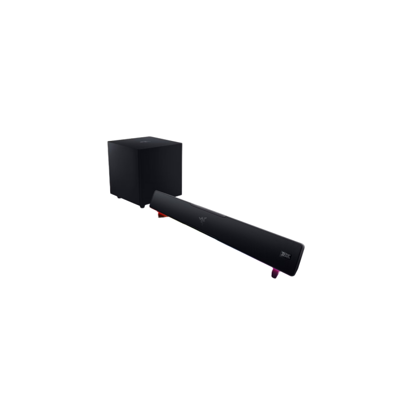 Gaming Soundbar & Subwoofer Razer Leviathan V2, THX Spatial Audio, RGB, BT 5.2/USB