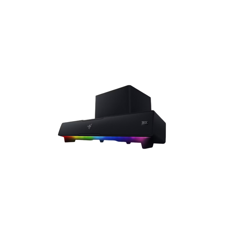 Gaming Soundbar & Subwoofer Razer Leviathan V2, THX Spatial Audio, RGB, BT 5.2/USB