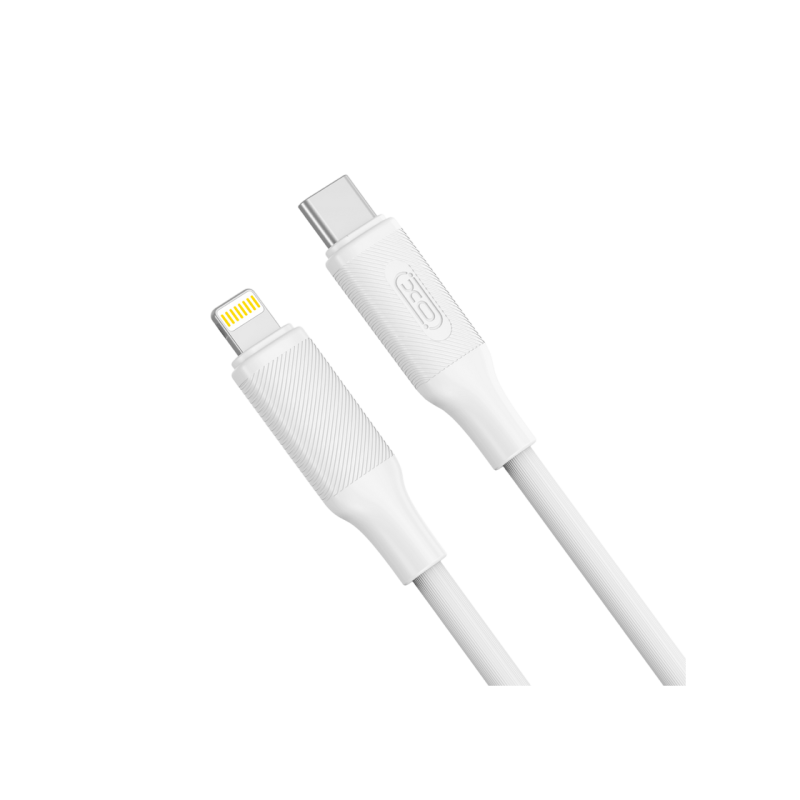 Кабель Type-C–Lightning XO, быстрая зарядка PD 27 Вт, NB-Q265A, белый