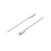 Cablu Type-C (Type-C), Xiaomi 3A Braided (1m),White