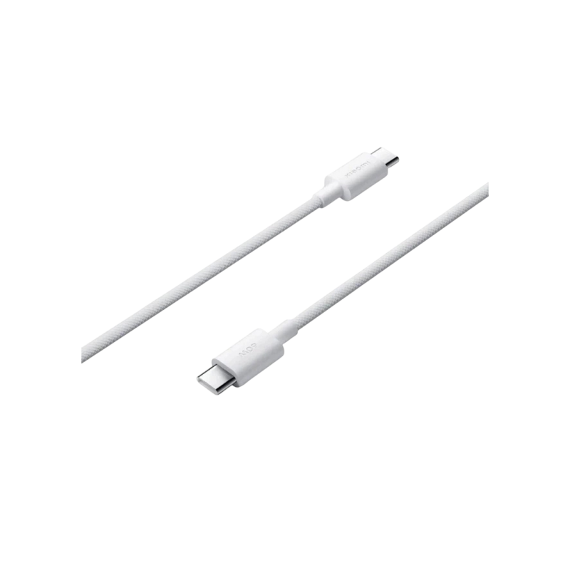 Cablu Type-C (Type-C), Xiaomi 3A Braided (1m),White