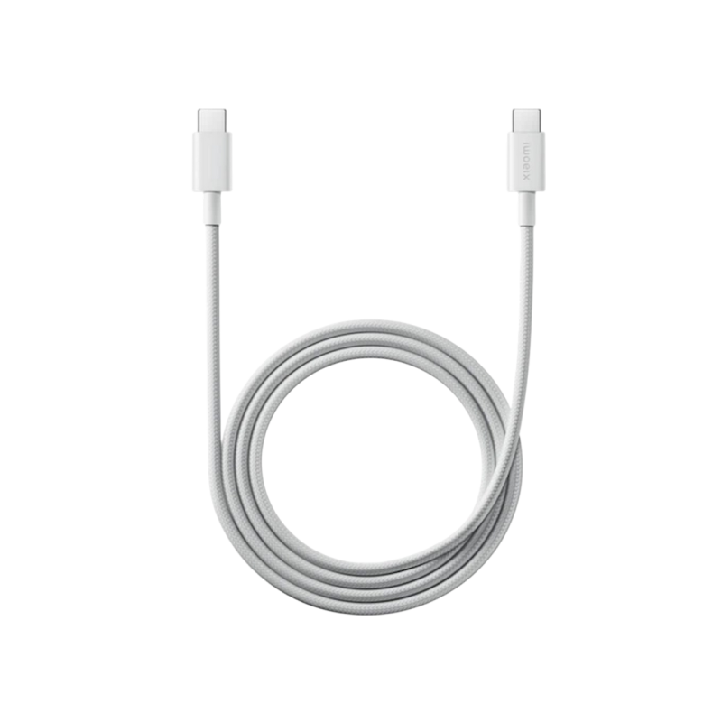 Cablu Type-C (Type-C), Xiaomi 3A Braided (1m),White