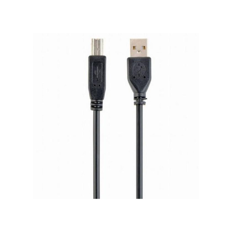 Кабель USB, AM/BM, 1,8 м, USB2.0, Высокое качество, Cablexpert, Черный, CCP-USB2-AMBM-6