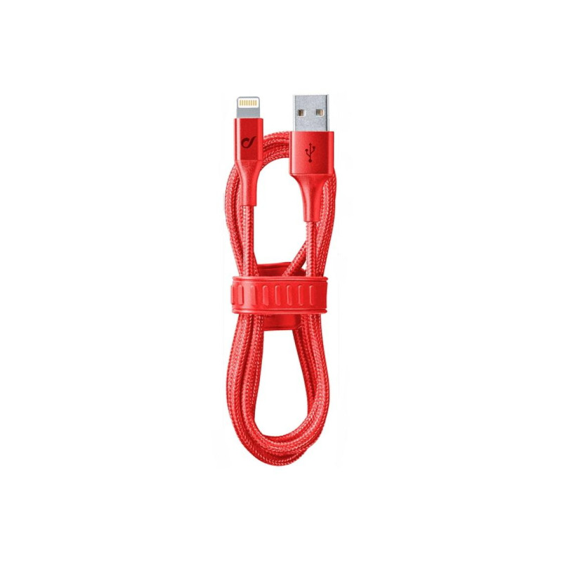 Lightning Cable Cellular, Satellite MFI, 1M, Red