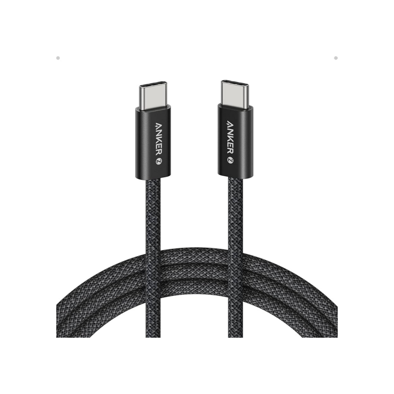 Type-C to Type-C Cable Anker, Zolo, 1M,  240W, Black