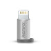 USB-адаптер Remax micro-lightning, серебристый