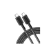 Type-C Cable Anker, 322, 0.9M, Black