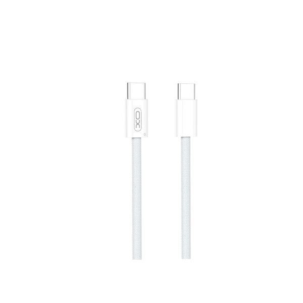 Type-C to Type-C Cable XO, PD fast charging 60W, 1.5m, NB-Q260B, White