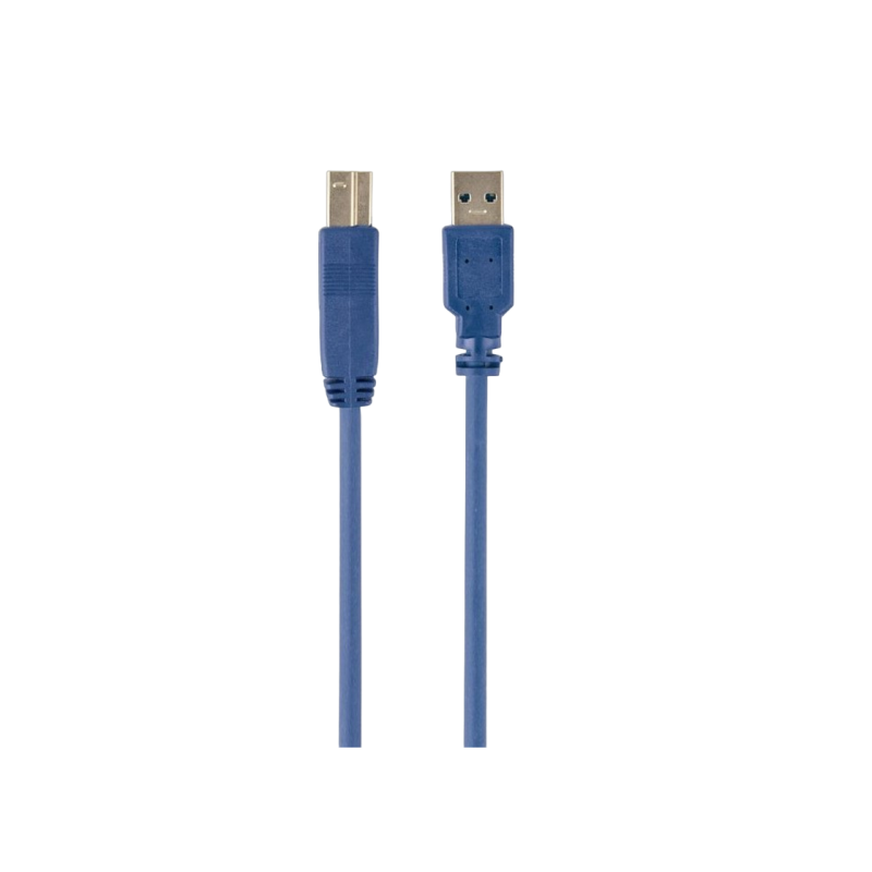 Кабель USB 3.0, AM - BM 0,5 м Высокое качество, Cablexpert, Черный, CCP-USB3-AMBM-0.5M