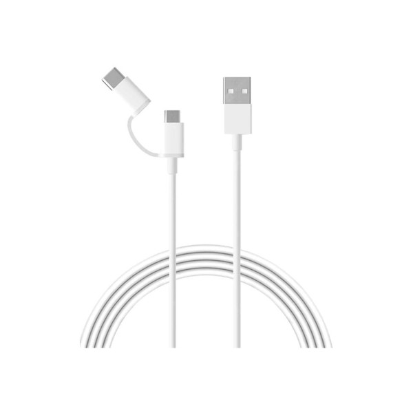 Xiaomi 2in1 Micro USB to Type C, 1M