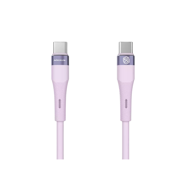Type-C to Type-C Cable Nilkin, Flowspeed, 1.2M, Purple