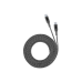 Кабель Type-C - Type-C, сотовый, длинный, 2,5 м, черный