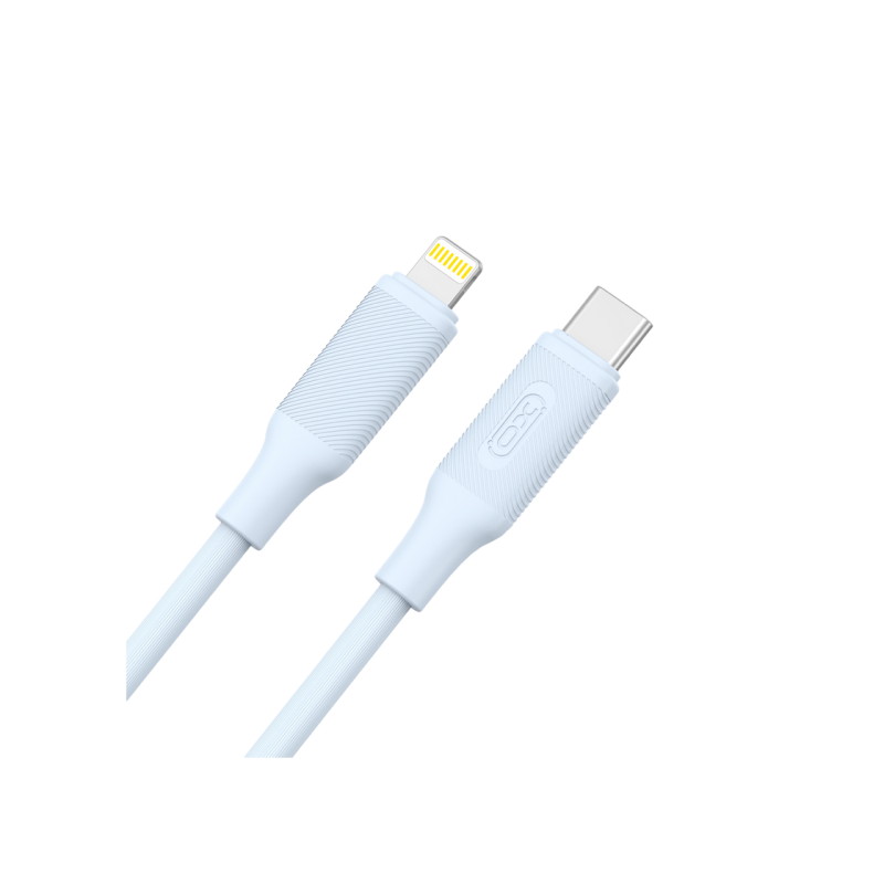 Кабель Type-C - Lightning XO, быстрая зарядка PD 27 Вт, NB-Q265A, синий