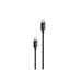 Кабель Type-C - Type-C, сотовый, с оплеткой, 2,5 м, черный