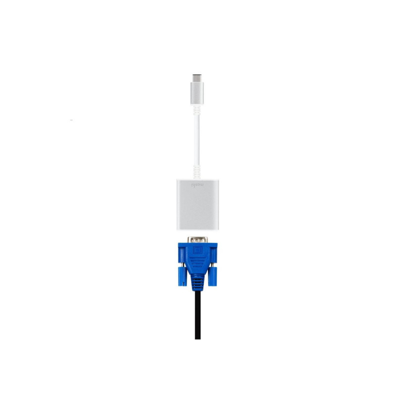Адаптер MOSHI Type-C M / VGA F, серебристый