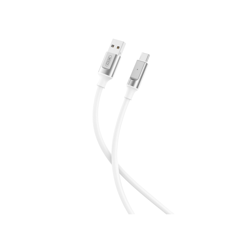 Кабель Type-C XO, Brained, NB251 6A, 1M, белый