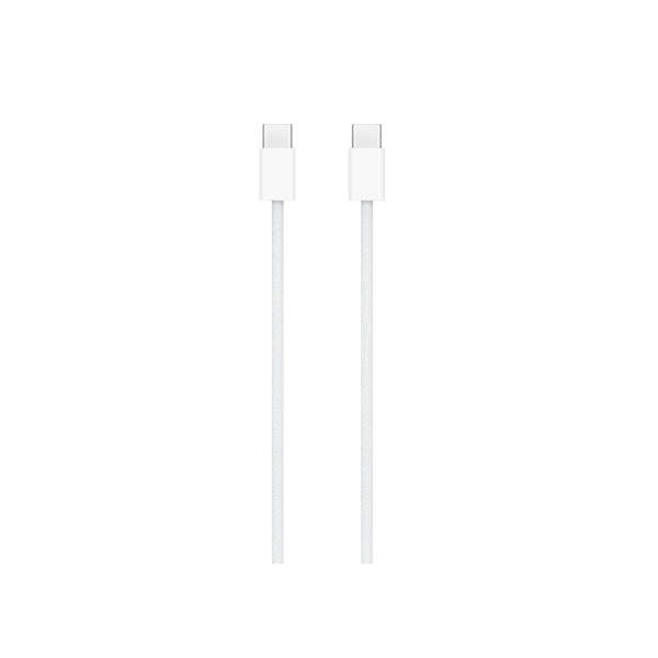 Оригинальный Apple USB-C на USB-C Woven (1 м), модель A2795, белый