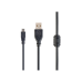 Кабель USB, A-plug MINI 5PM, 1,8 м, USB2.0 Премиум-качество с ферритовым сердечником, CCF-USB2-AM5P-6
