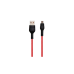 Кабель Micro-USB XO, с оплеткой, NB55, красный