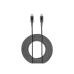 Кабель Type-C - Type-C, сотовый, длинный, 2,5 м, черный
