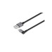 USB-кабель Moshi iPhone Lightning с разъемом 90 градусов, черный