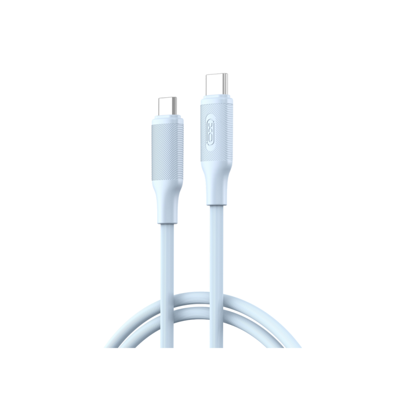 Кабель Type-C-Type-C XO, быстрая зарядка PD 60 Вт, NB-Q265B, синий