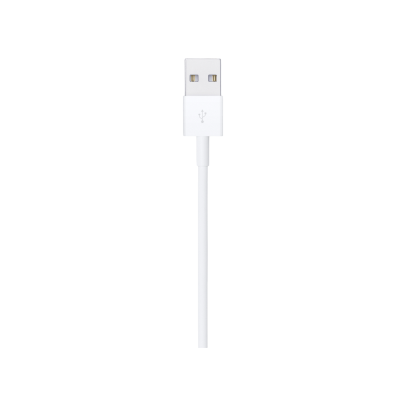 Оригинальный кабель Apple Lightning-USB (1 м), модель A1480, белый