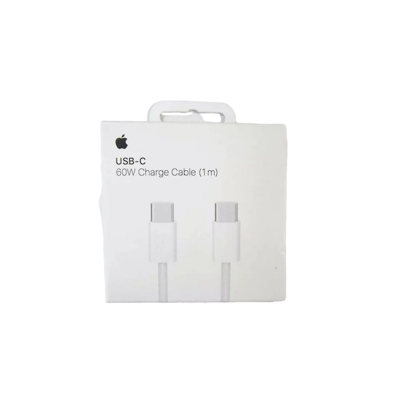 Оригинальный Apple USB-C на USB-C Woven (1 м), модель A2795, белый
