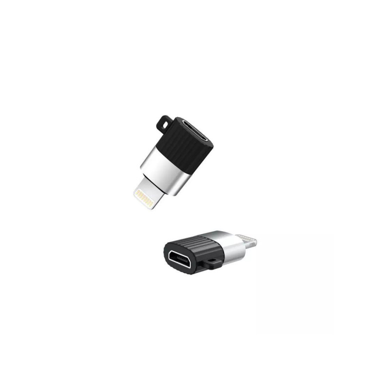 Адаптер XO Micro-USB на Lightning, NB149B черный