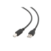 Кабель USB, AM/BM, 1,8 м, USB2.0, Высокое качество, Cablexpert, Черный, CCP-USB2-AMBM-6
