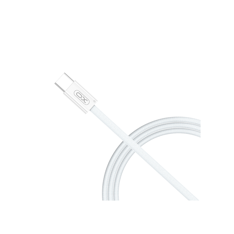Кабель Type-C-Type-C XO, быстрая зарядка PD 60 Вт, 1,5 м, NB-Q260B, белый