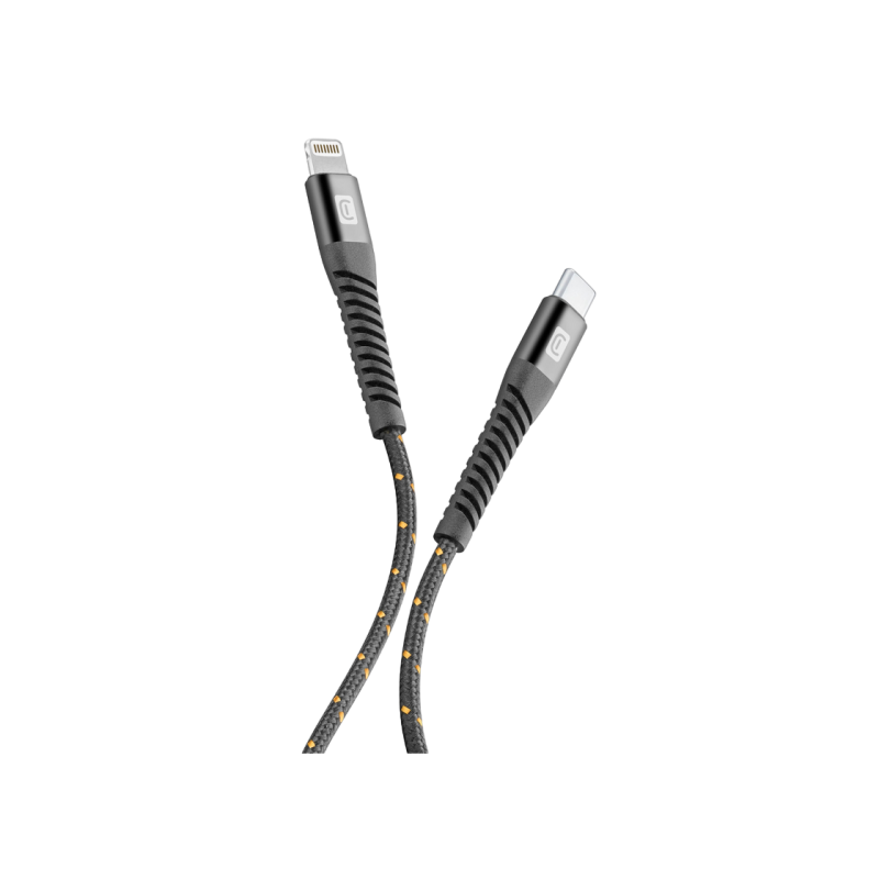Кабель Type-C - Lightning для сотовой связи, Strong MFI, 2M, черный