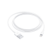 Оригинальный кабель Apple Lightning-USB (1 м), модель A1480, белый