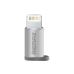 USB-адаптер Remax micro-lightning, серебристый