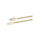 Xpower Micro cable, Nylon Gold.