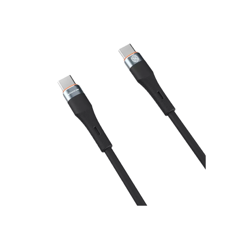 Кабель Type-C - Type-C Nilkin, Flowspeed, 1,2 м, черный