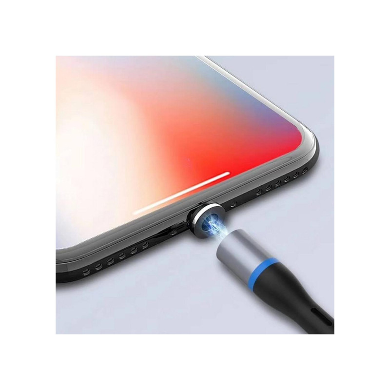 Магнитный кабель Micro-USB XO, NB125 черный