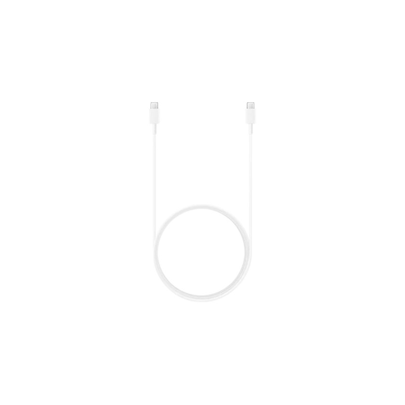 Кабель Type-C - Type-C Samsung, 1,8 м, 3 А, белый