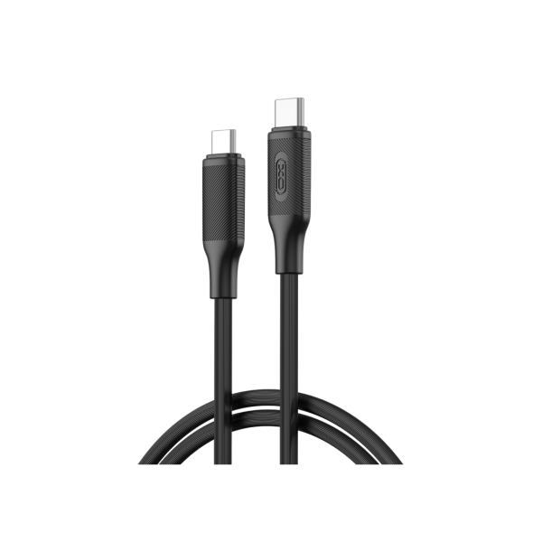 Type-C to Type-C Cable XO, PD fast charging 60W, NB-Q265B, Black