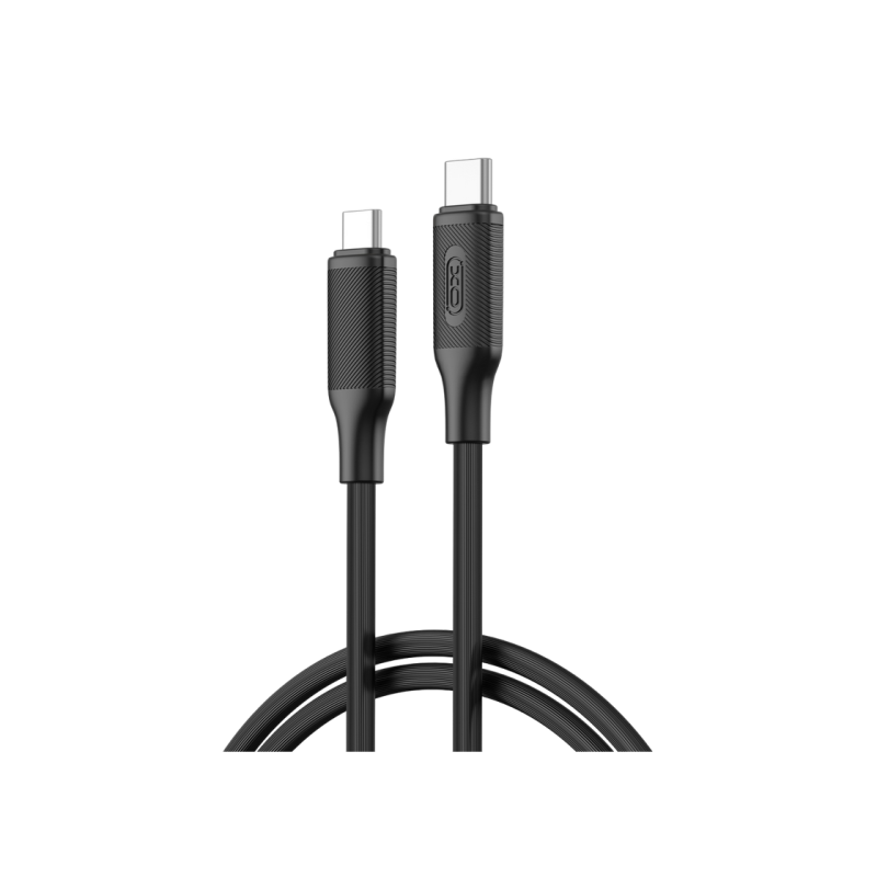 Кабель Type-C-Type-C XO, быстрая зарядка PD 60 Вт, NB-Q265B, черный