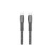 Кабель Type-C - Type-C Rivacase PS6105 GR12, нейлоновая оплетка, 1,2 м, серый