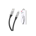 Кабель Micro-USB XO, с оплеткой, NB251 6A, 1M, черный
