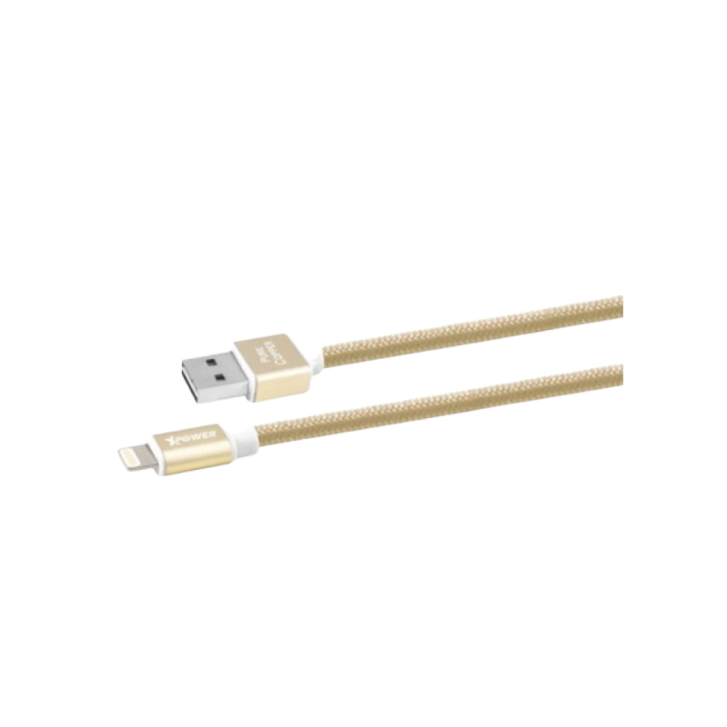 Xpower Micro cable, Nylon Gold.