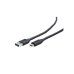 Cable Type-C / USB3.0, AM/CM, 0.5 m, Cablexpert, Black, CCP-USB3-AMCM-0.5M