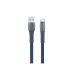 Кабель Type-C Rivacase PS6102 BL12, нейлоновая оплетка, 1,2 м, синий