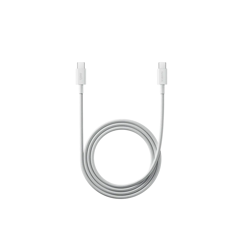 Type-C to Type-C Cable Xiaomi, Braided, 6A, 1M, Black