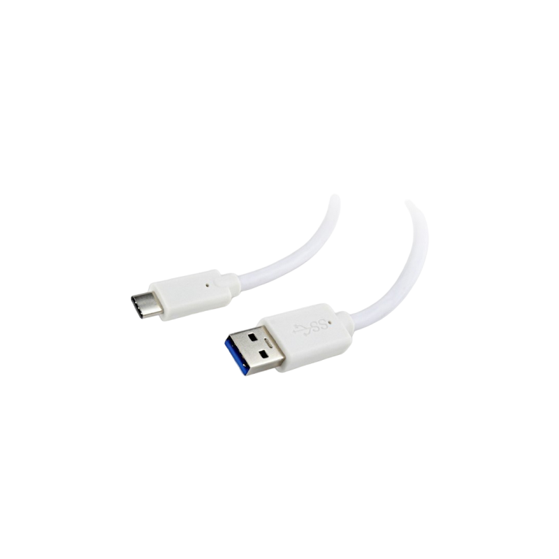 Кабель Type-C / USB3.0, AM/CM, 0,5 м, Cablexpert, белый, CCP-USB3-AMCM-W-0.5M